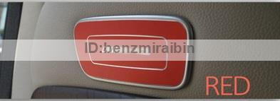ベンツ　Benz W212 Mercedes E Class AMG シート　裏　エンブレム　バッジ　カバー　赤　レッド　２枚_画像1