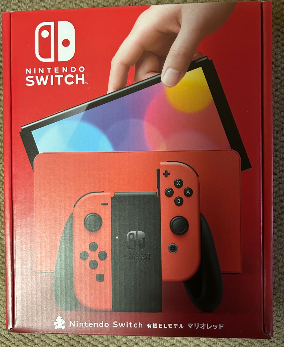 新品未使用】Nintendo Switch 有機ELモデル マリオレッド スピード発送