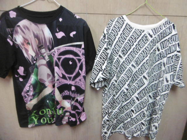 Tシャツ　衣類 1円スタート 大量 まとめ 色々 20枚 アニメ 初音ミク 巡音ルカ うまる サンリオ 僕ヒロ NMB YOASOBI 東方 My Melody 小さ目_画像9