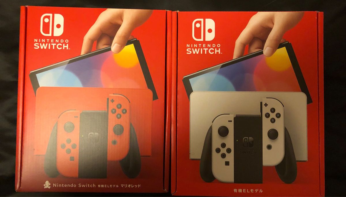 Nintendo Switch 有機ELモデル ホワイト 2台セット - 家庭用ゲーム本体