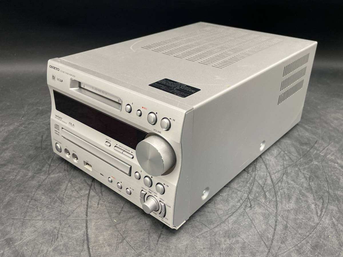 ONKYO/オンキョー CD/MDチューナーアンプ 本体のみ オーディオ機器 音響機器 FR-N9NXの画像1