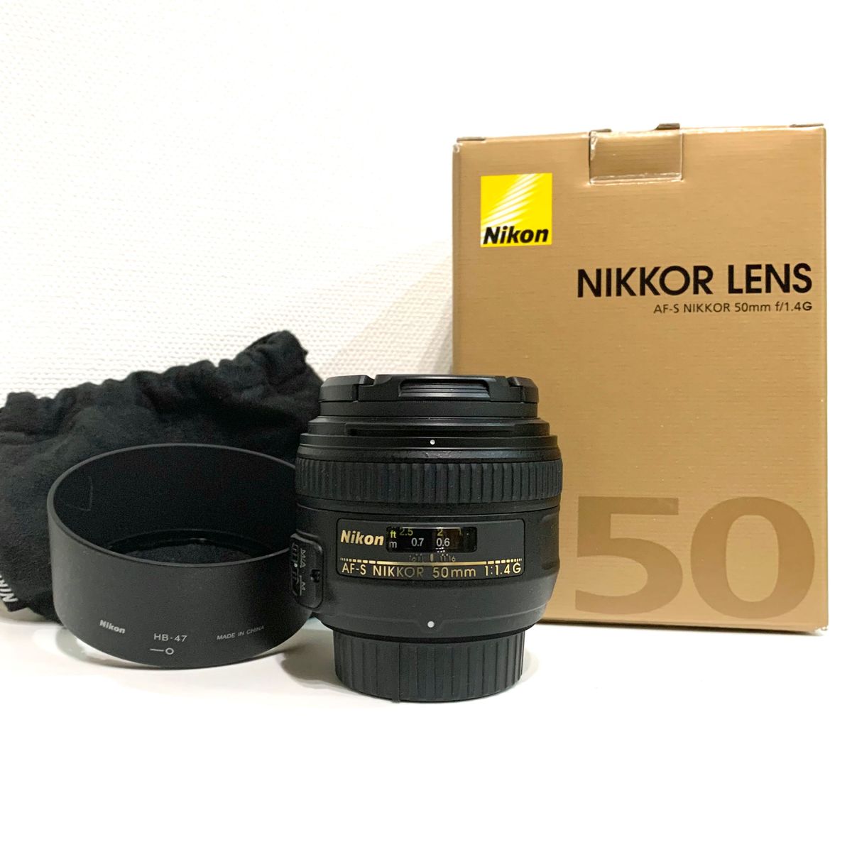 ☆極上美品☆ニコン NIKON AF-S 50mm F1.4 G - レンズ(単焦点)