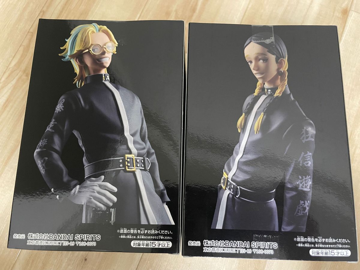 東京卍リベンジャーズフィギュア『灰谷竜胆&灰谷蘭』2体セット 東京卍リベンジャーズフィギュア『灰谷竜胆&灰谷蘭』2体セット