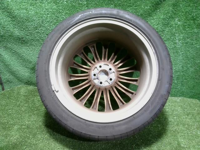 スバル BR9 レガシィ 純正 18インチ アルミホイール 1本 225/45R18 中古 ホイール (4)_画像2