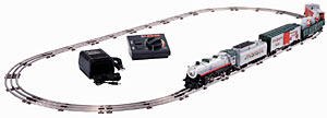Ｏゲージ　ライオネル31901 X'masイブ列車セット 光と音と煙 のダイカストのSL._画像2