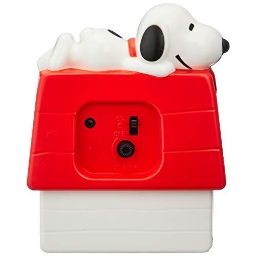  ритм (RHYTHM) SNOOPY ( Snoopy ) глаз ... часы герой аналог электронный звук 3D белый R551 4SE551MS03