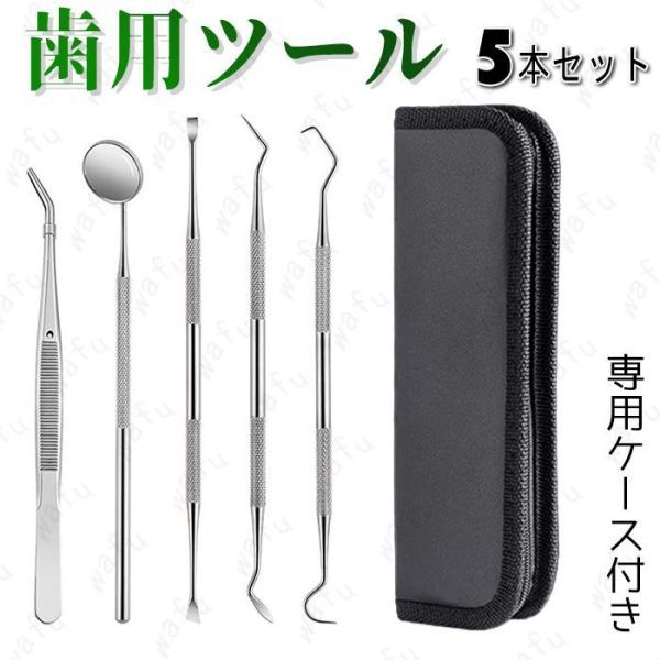  tooth stone taking . apparatus 5 pcs set yani taking . tooth ske-la- tooth stone man and woman use tooth . removal general medical care equipment stainless steel anti-bacterial bad breath measures dental care #BR10