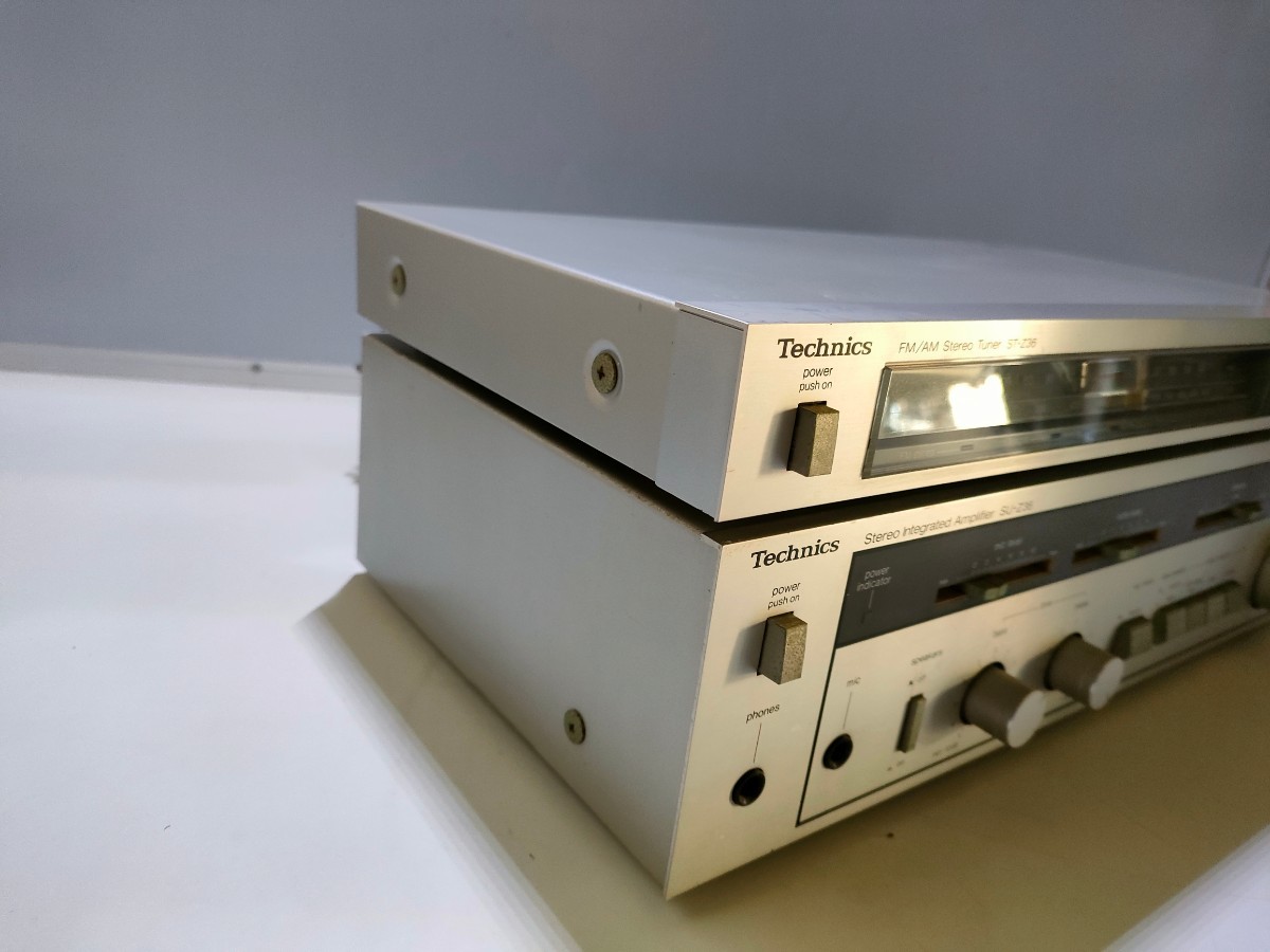 A781(中古現状、消毒除菌済 、即発送）テクニクス technics アンプ SU-Z36 ST-Z36 セット_画像5