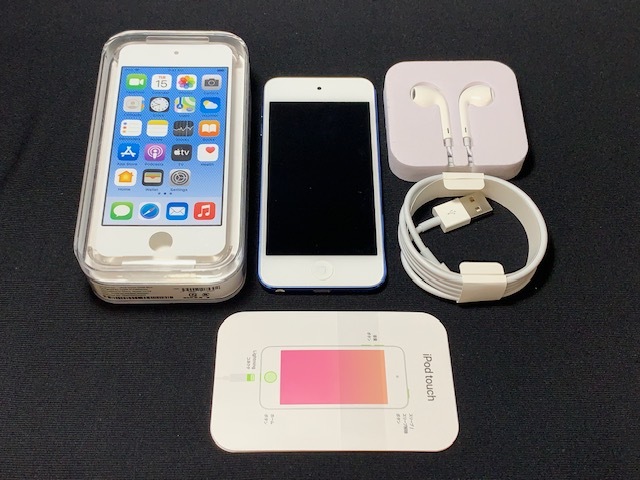 ※20970 動作美品 32G iPod touch Blue 第7世代 アイポッドタッチ _画像7