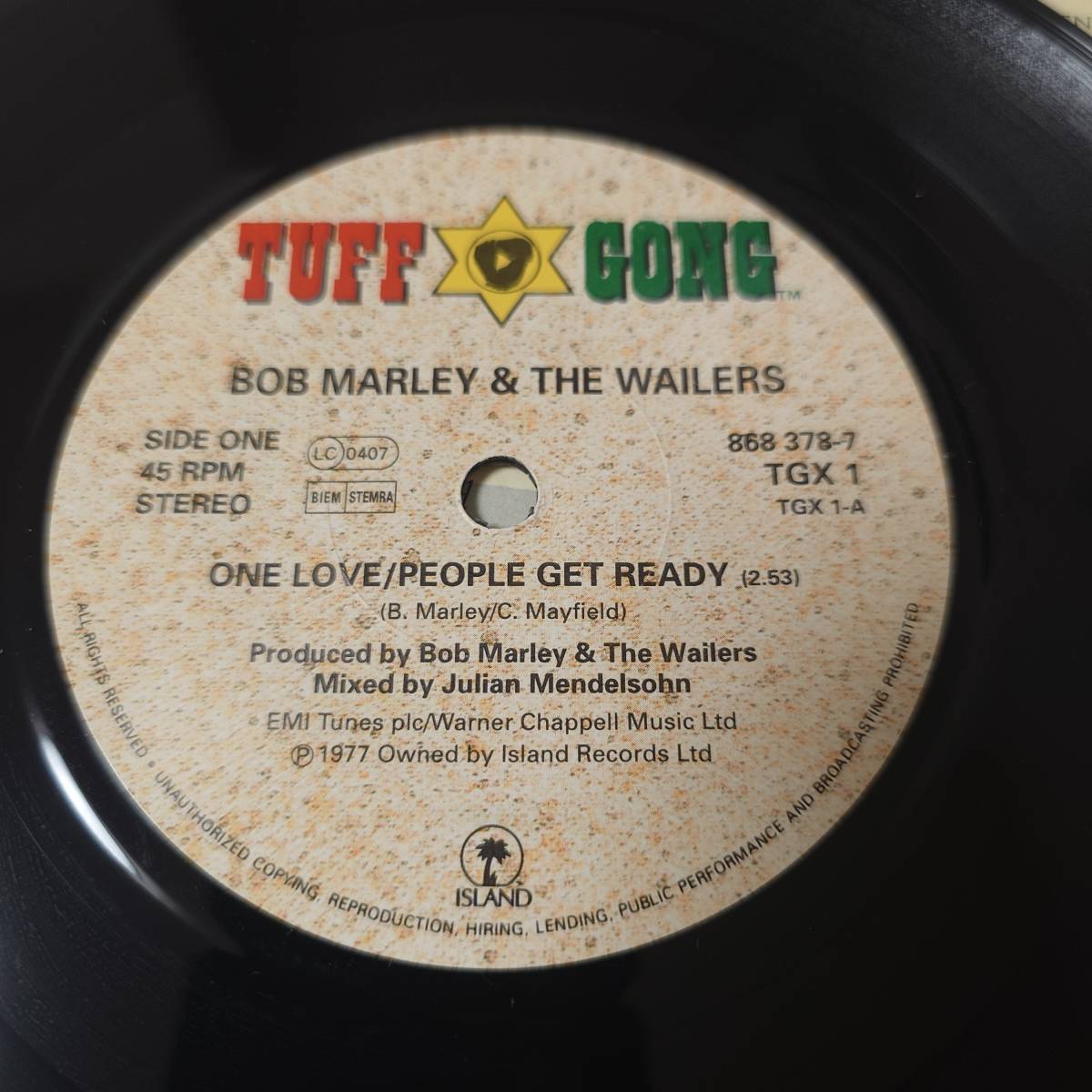 Bob Marley & The Wailers - One Love / So Much Trouble In The World // Island Records 7inch / Roots_画像3