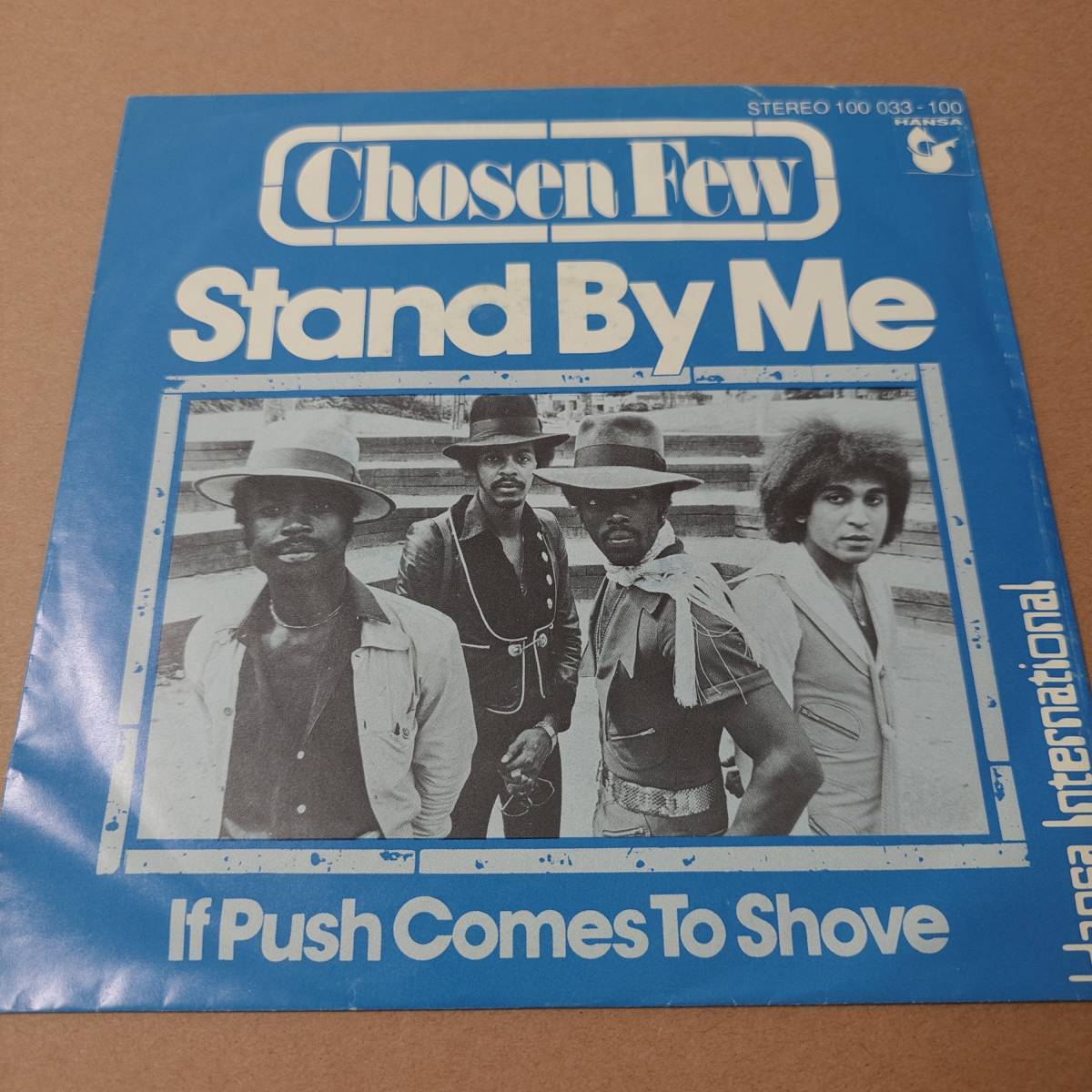 The Chosen Few - Stand By Me / If Push Comes To Shove // Hansa 7inch / Reggae Pop / Ben E King_画像1