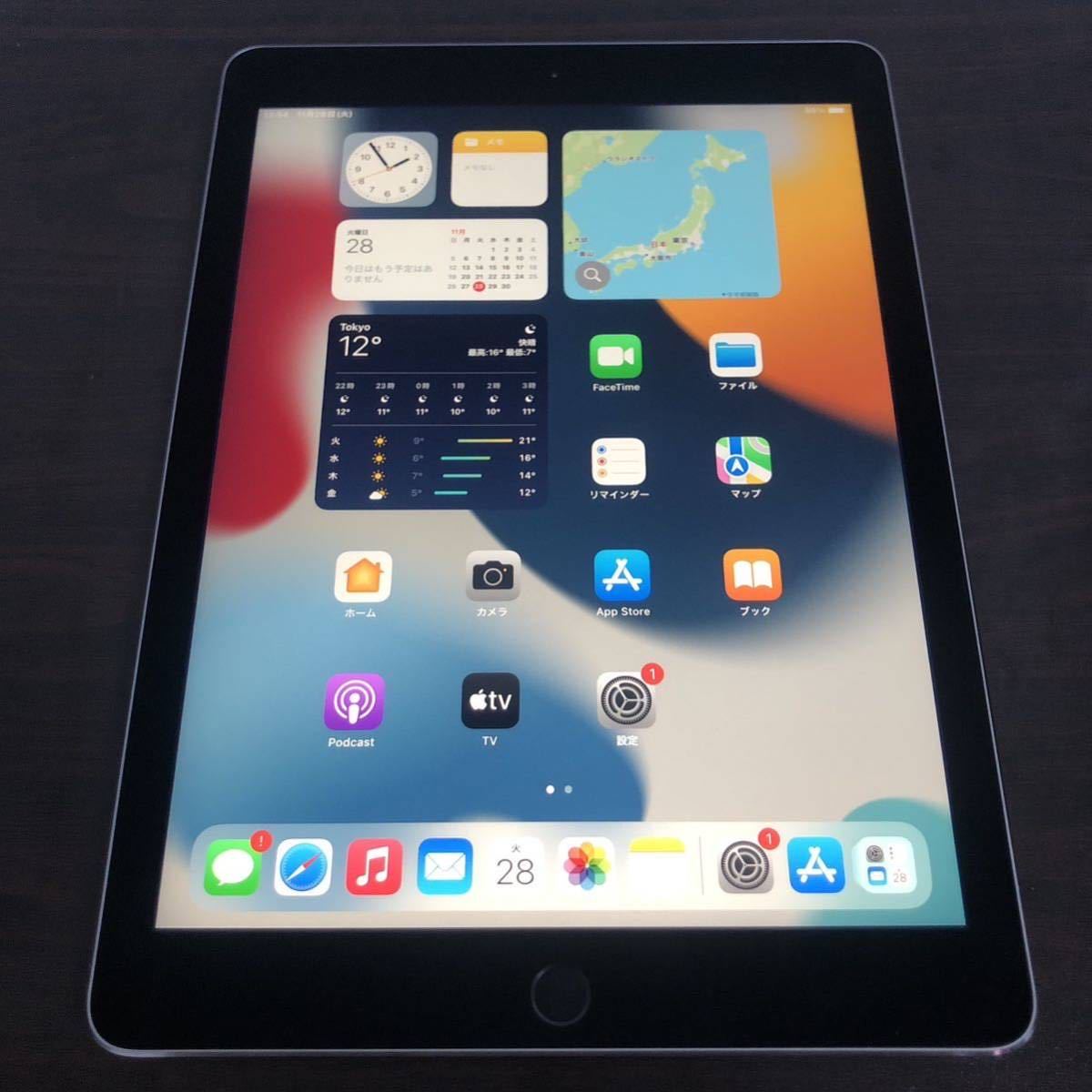 5125【早い者勝ち】美品 電池ほぼ新品 iPad Air2第2世代 16GB WIFI