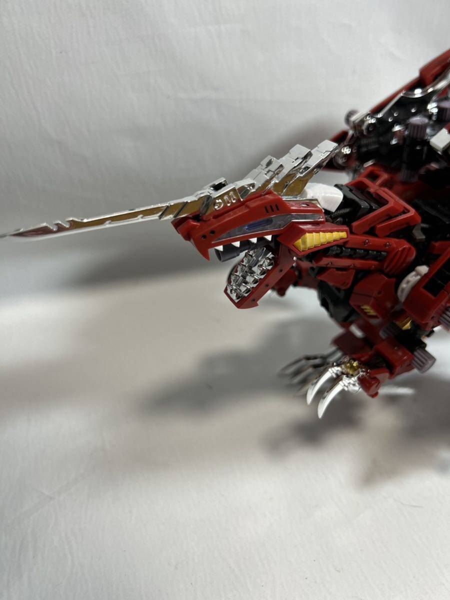 ゾイド ZOIDS コトブキヤ ジェノブレイカー レイヴン仕様 完成品 HMMシリーズ KOTOBUKIYA カスタマイズメッキパーツセット 付属_画像6