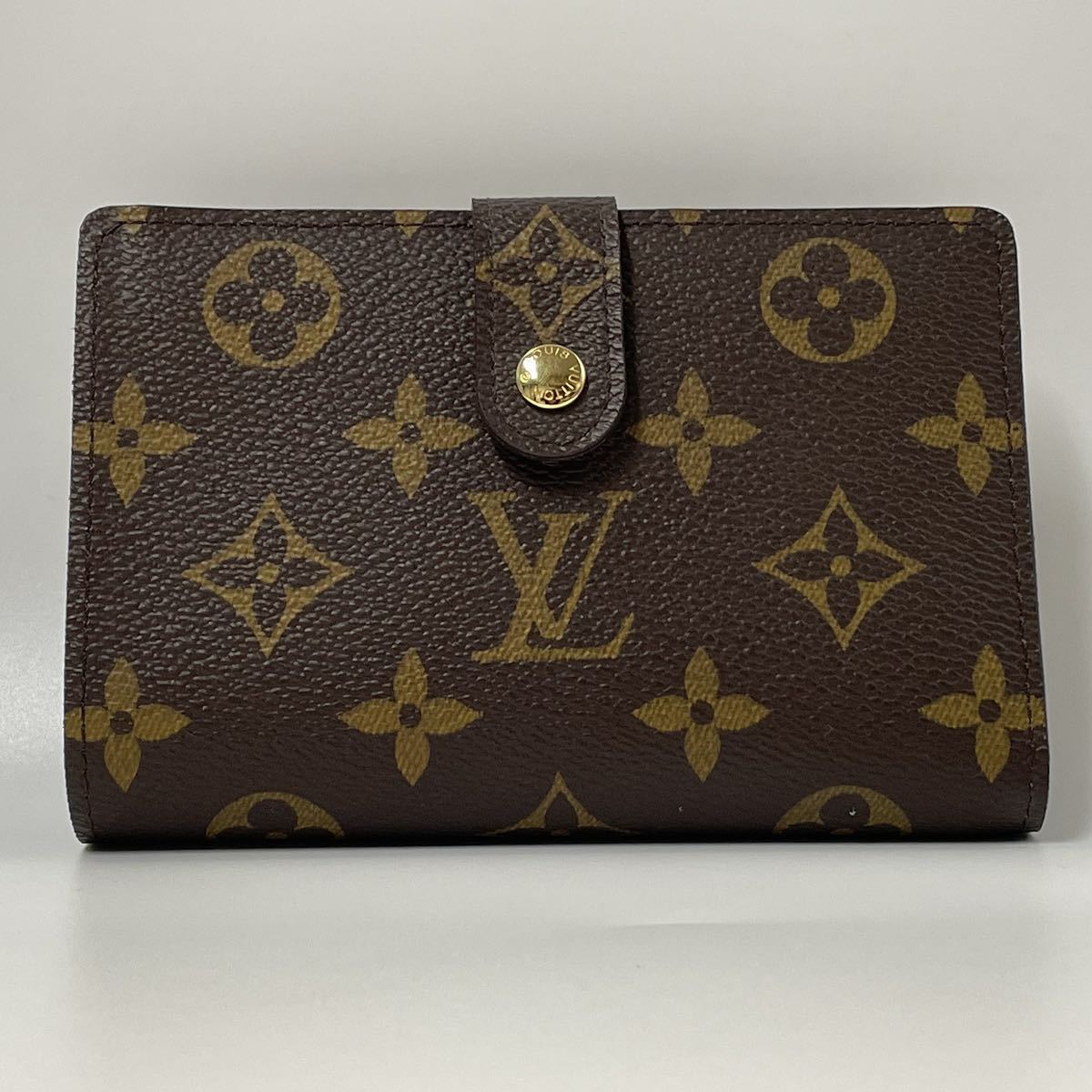 【11T11】 1円スタート LOUIS VUITTON / CA4047 ルイヴィトン 二つ折り財布 モノグラム ポルトパピエ ミニウォレット コンパクトウォレット_画像1