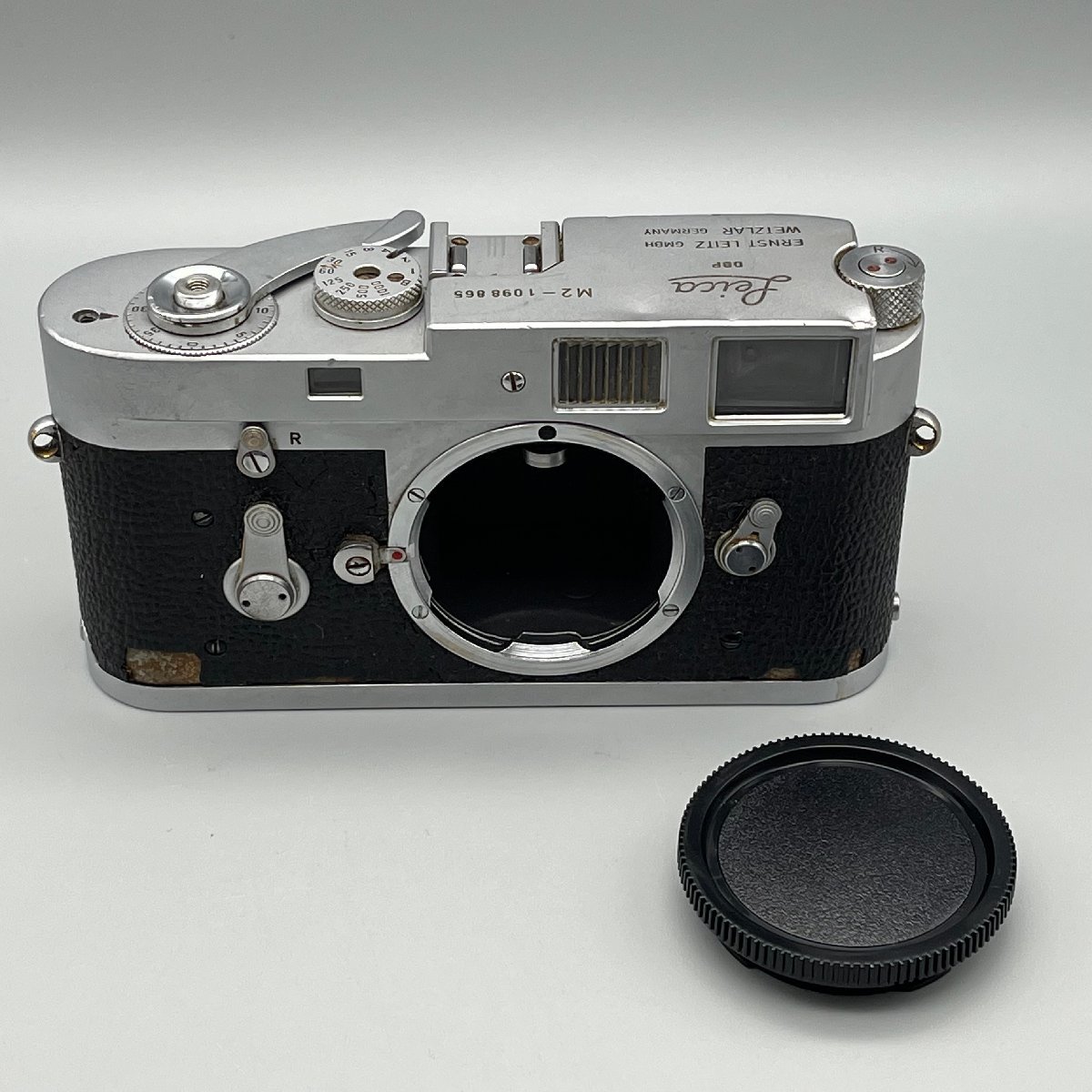 Leica M2 ELC ライカ M2 エルカン 後期型 セルフタイマー付 Leica ライカ Mマウント 109万番台 1964年 カナダ製_画像1