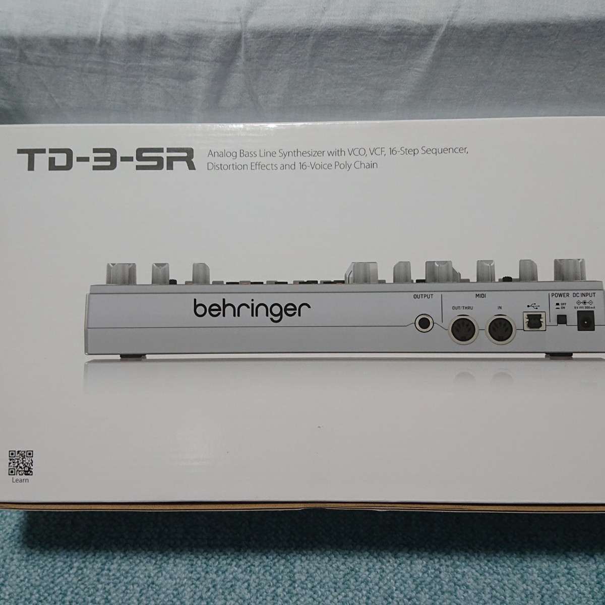 BEHRINGER　ベリンガー　TD-3-SR　TB-303　クローン　未開封_画像4