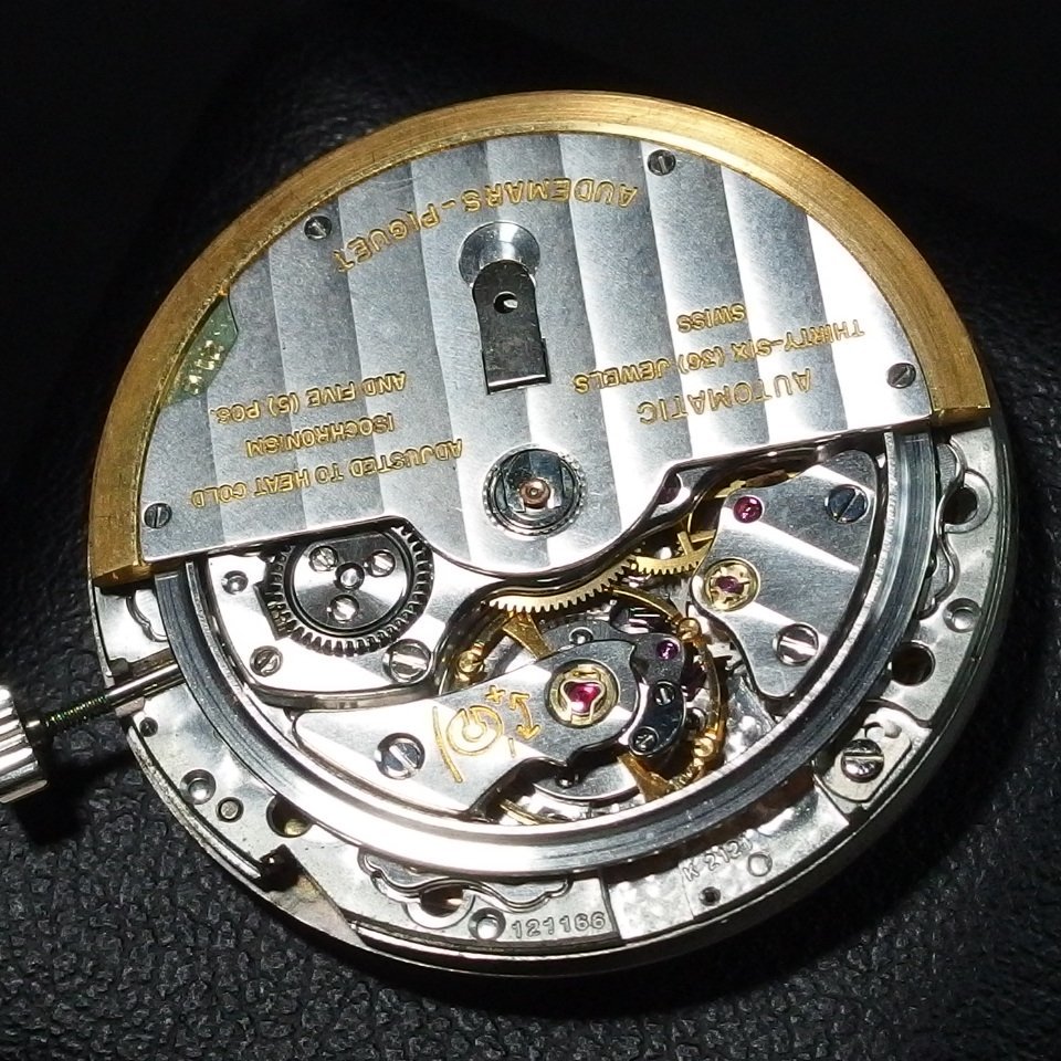 [ Royal дуб установка Movement ]AUDEMARS PIGUET Audemars Piguet Cal.K2121 оригинальный механизм + циферблат самозаводящиеся часы Date мужские наручные часы для 