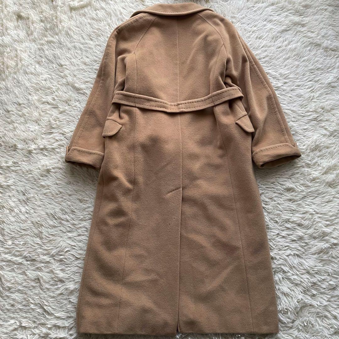 極美品】MaxMara 白タグ マックスマーラ マニュエラ ベルテッドコート