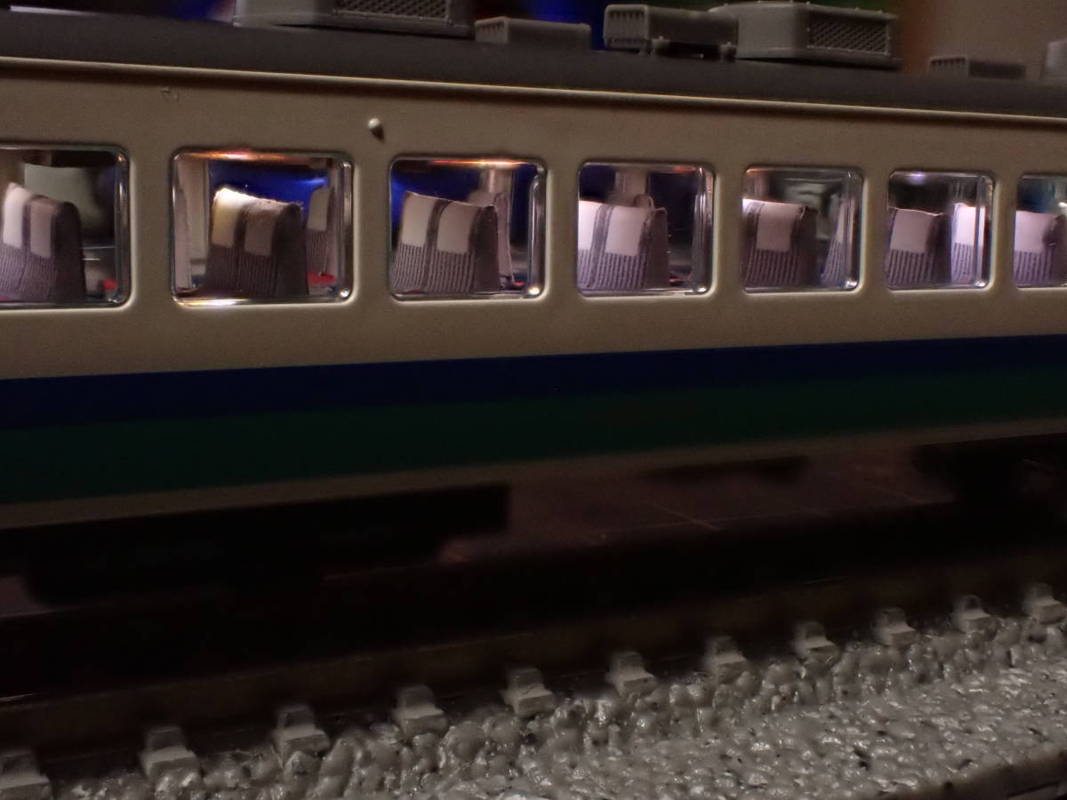 JR 485系特急電車(上沼垂運転区・T5編成・はくたか)セット　座席表現シール_画像4