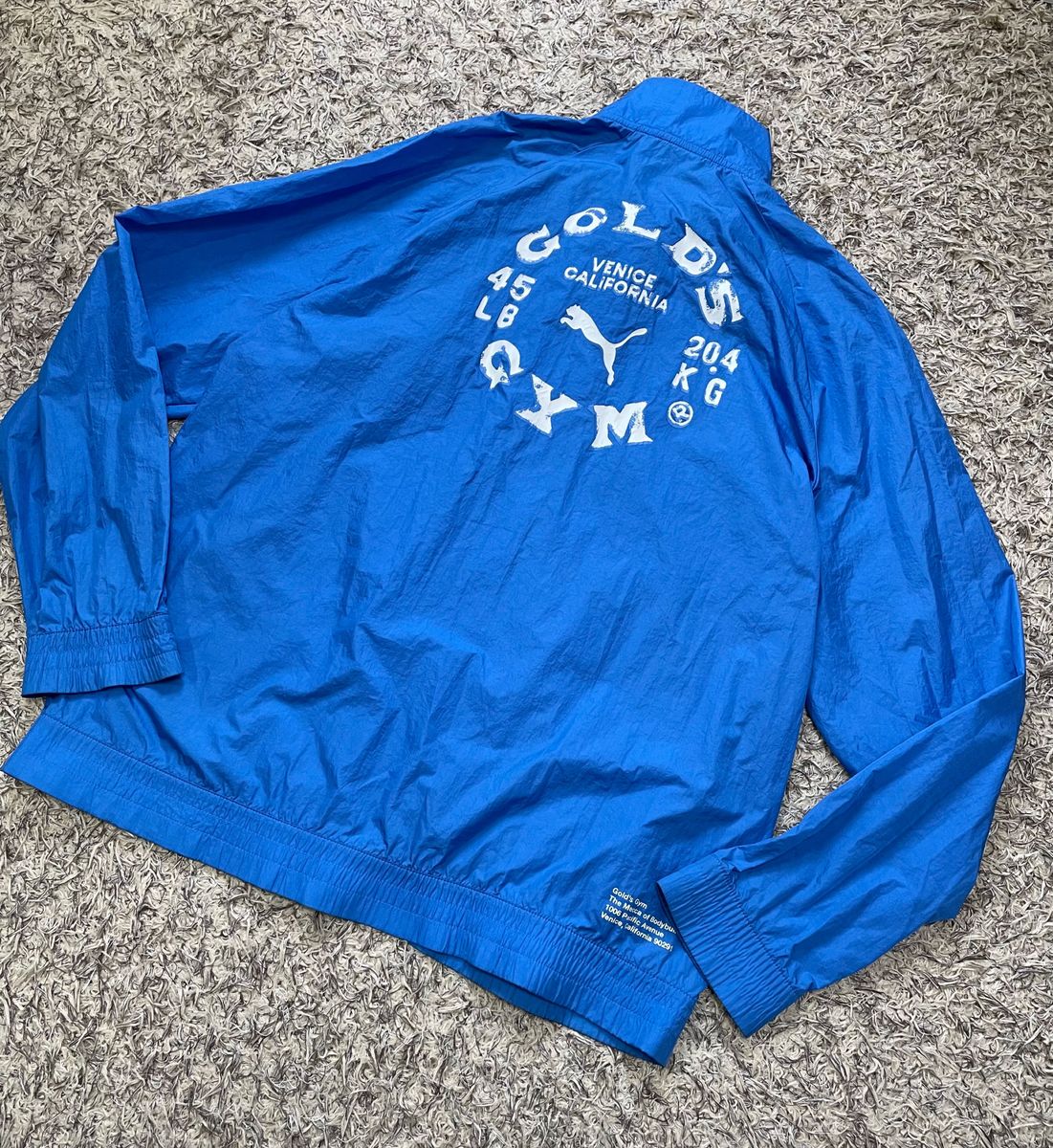 プーマ ゴールドジム PUMA GOLD'S GYM ウィンドブレーカー プーマ ゴールドジム PUMA GOLD'S GYM ウィンドブレーカー