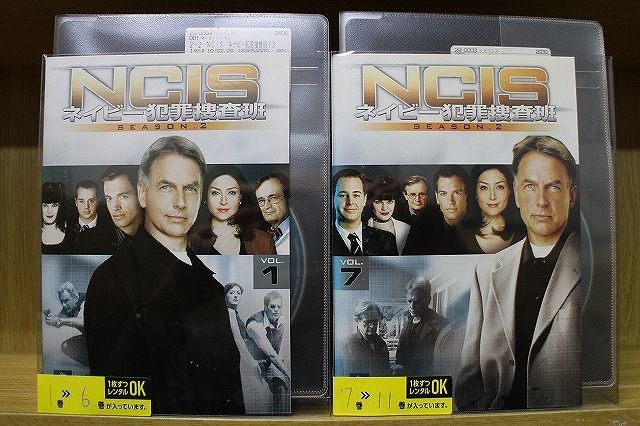 DVD NCIS ネイビー犯罪捜査班 シーズン2 全11巻 ※ケース無し発送 レンタル落ち Z3N175_画像1