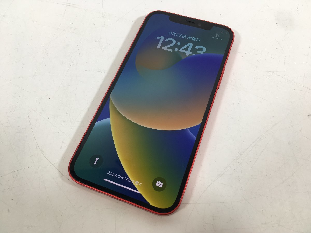 Apple アップル iPhone 12 128GB PRODUCT RED レッド MGHW3J/A