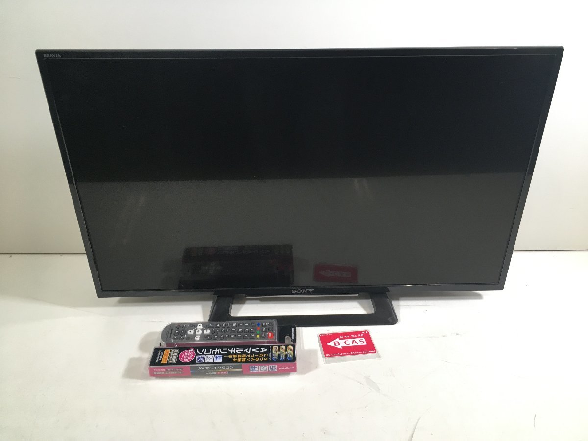 SONY ソニー 液晶テレビ KJ-32W500E BRAVIA ブラビア 32インチ 2017年製 リモコン代用品 ユーズド_画像1