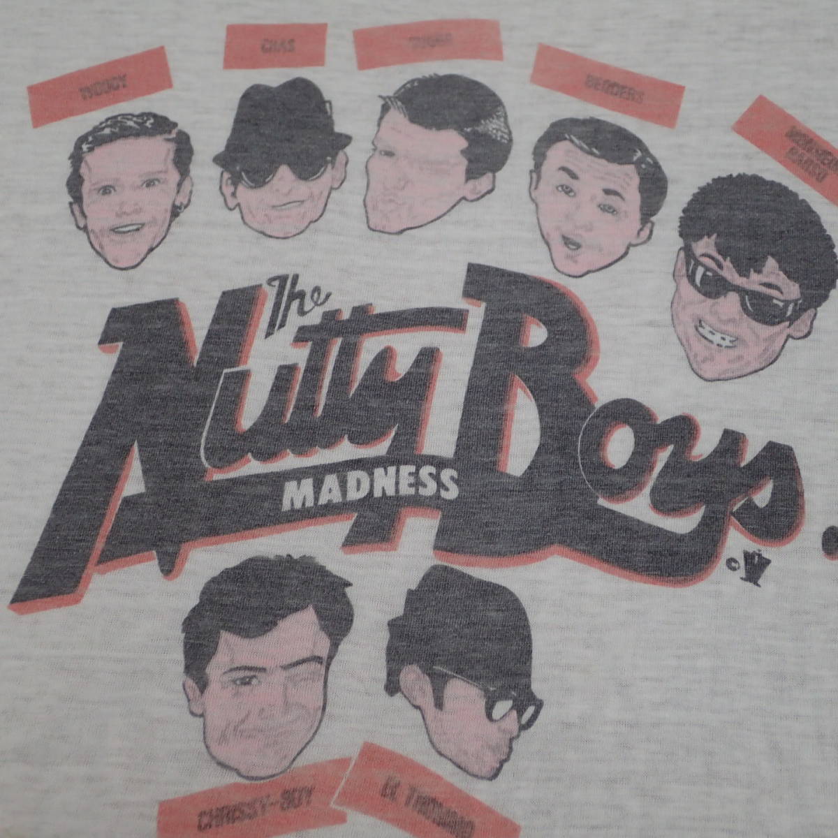■ 80s Madness Vintage T-shirt ■ マッドネス ヴィンテージ Tシャツ 当時物 本物 バンドT ロックT