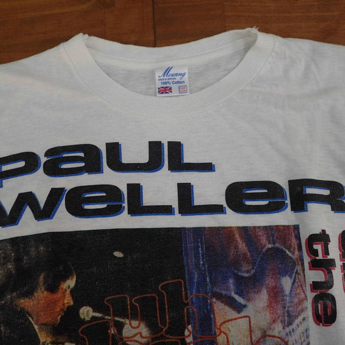 ■ 90s Paul Weller Vintage T-shirt ■ ポールウェラー ヴィンテージ Tシャツ 当時物 本物 バンドT ロックT  ポール ウェラー the jam