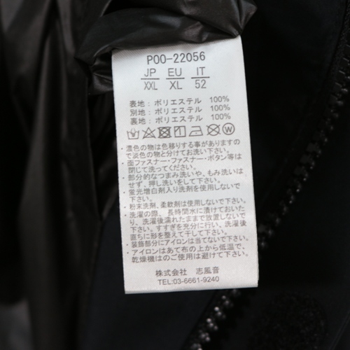 Phenix プラスフェニックス GORE-TEX INFINIUM LOGO Mountain Parka ゴアテックス マウンテンパーカー ジャケット XXL ブラック_画像4