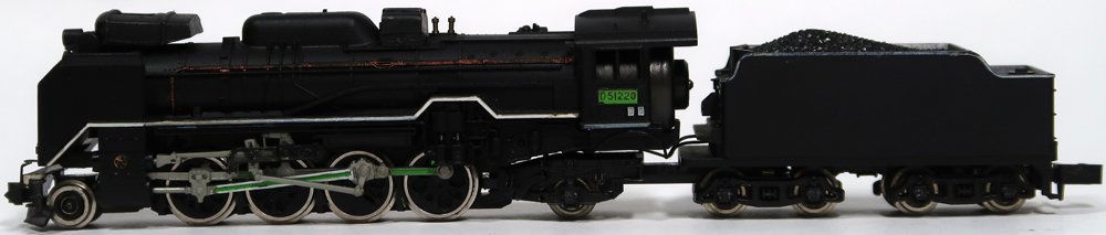 KATO, 蒸気機関車, D51220 , 動力車両 中古