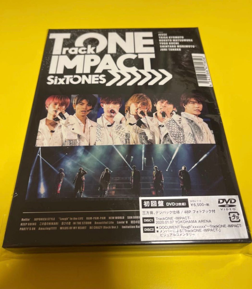 SixTONES ストーンズ ライブDVD 初回限定版 LIVE DVD 初回版 SixTONES ストーンズ ライブDVD 初回限定版 LIVE DVD 初回版