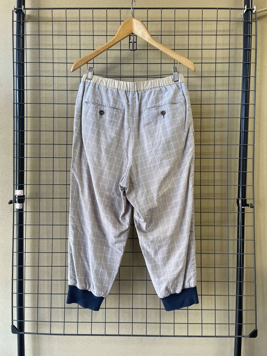 【DIGAWEL/ディガウェル】Rib Jogger Pants 裾リブ ジョガーパンツ ウエスト ドローコード ボトムス トラウザー アンクルパンツ_画像3