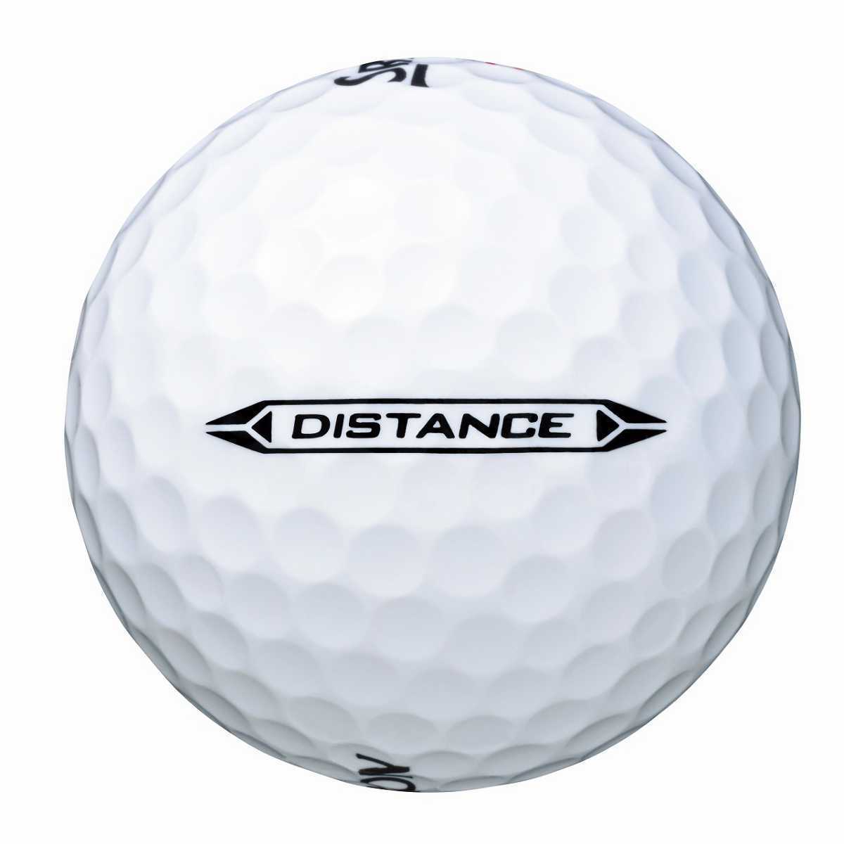【新品】SRIXON(スリクソン) ゴルフボール 白 1ダース(12球入り) DISTANCE 2022年モデル ゴルフウェア 2310-0128 ゴルフボール_画像3