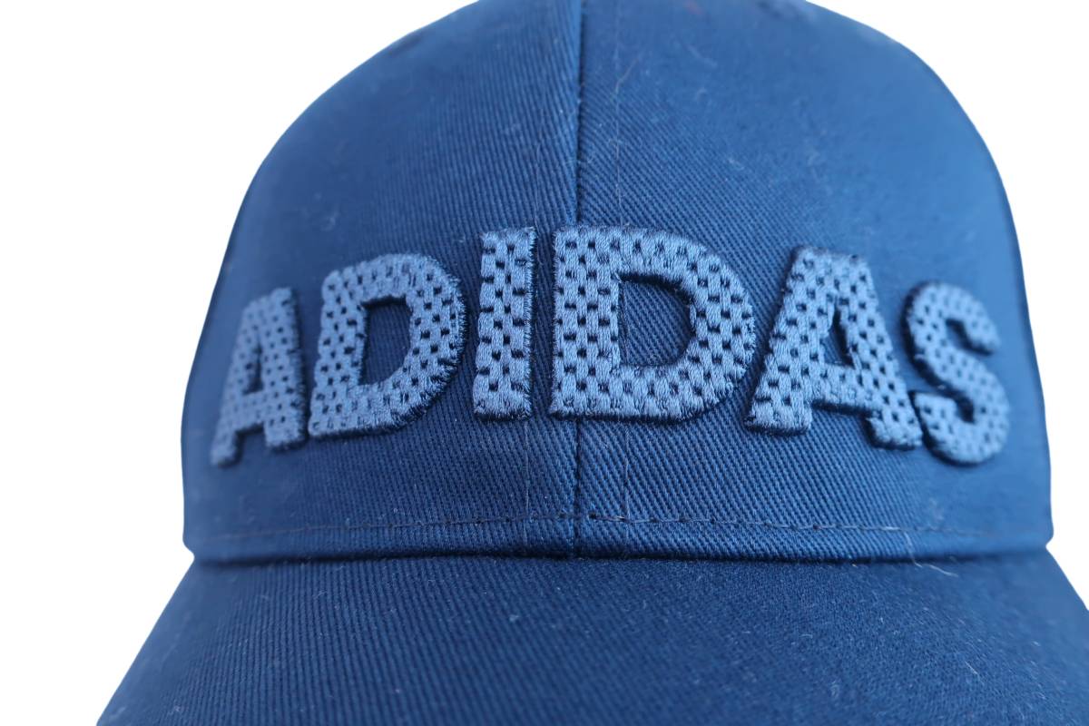 adidas(アディダス) キャップ 紺 レディース 54~57cm ゴルフ用品 2310-0185 中古_画像2