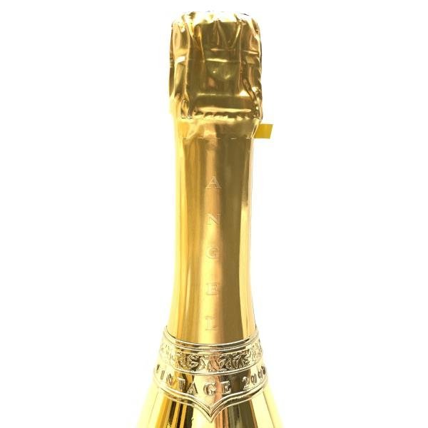 ANGEL CHAMPAGNE Vintage2007 エンジェル シャンパン ビンテージ 2007 12.5度 750ml 専用ケース ゴールド 金色 果実酒 管理RY23001376_画像5