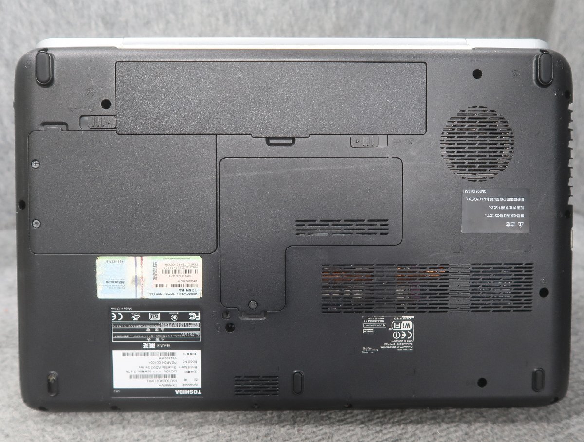 東芝 dynabook TX/66KWH Core2Duo P8700 2.53GHz 4GB ブルーレイ ノート ジャンク N72626_画像5