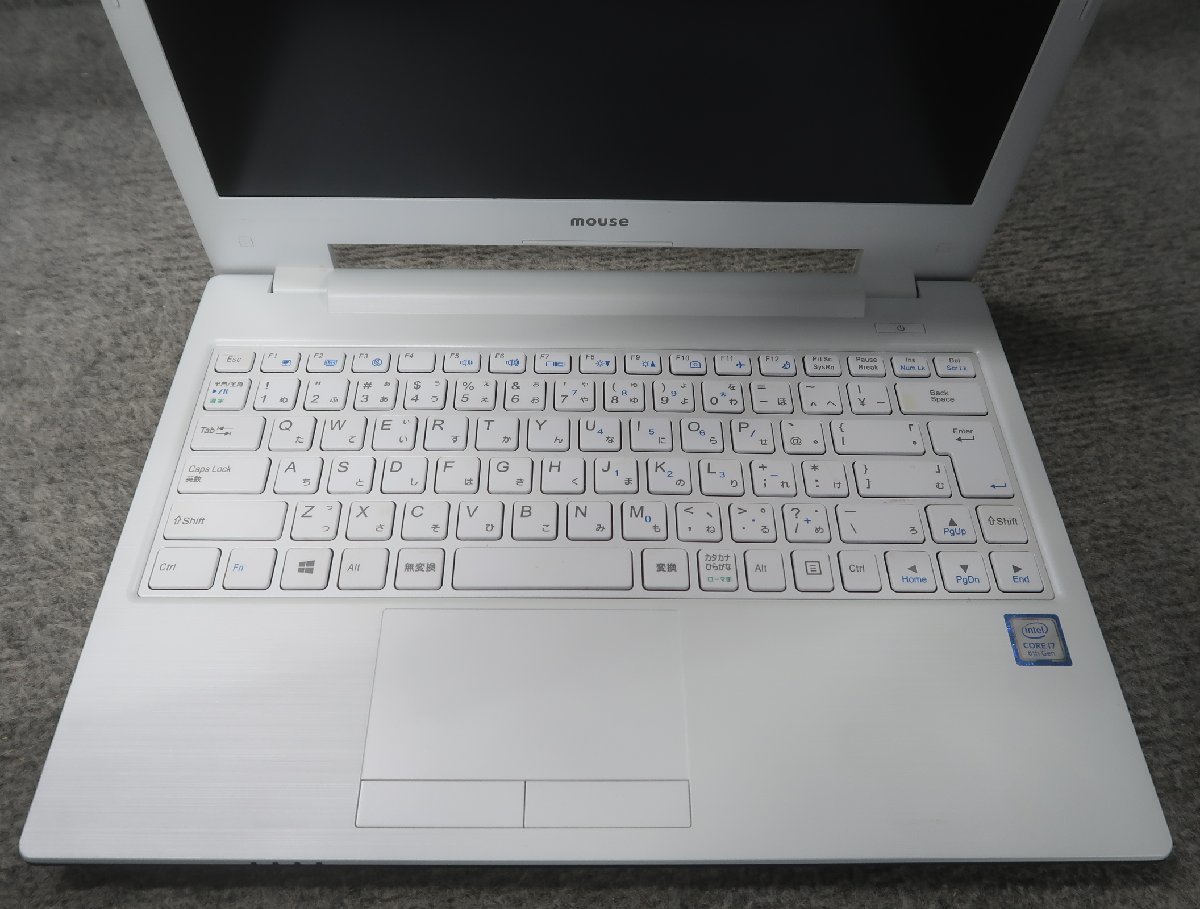 MouseComputer MB-J370S2N-M2S5-KK Core i7-8550U 1.8GHz 16GB ノート ジャンク■ N73387_画像3