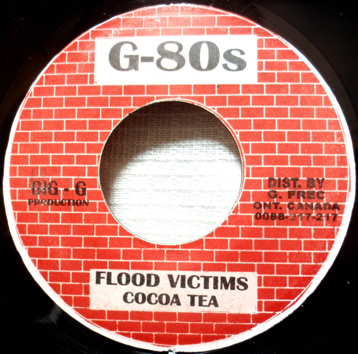 試聴 7inch. 極上ラヴァーズ COCOA TEA - LOVE SONG / FLOOD VICTIMS □lovers レゲエ reggae DUB R&B hip hop フリーソウル サバービア_画像3