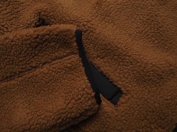 新品正規 Marmot マーモット 海外限定 バルキー厚手ボア ジップアップフリース ジャケット メンズ95(M)キャメル(CA) 直営店購入 KW0902の画像6