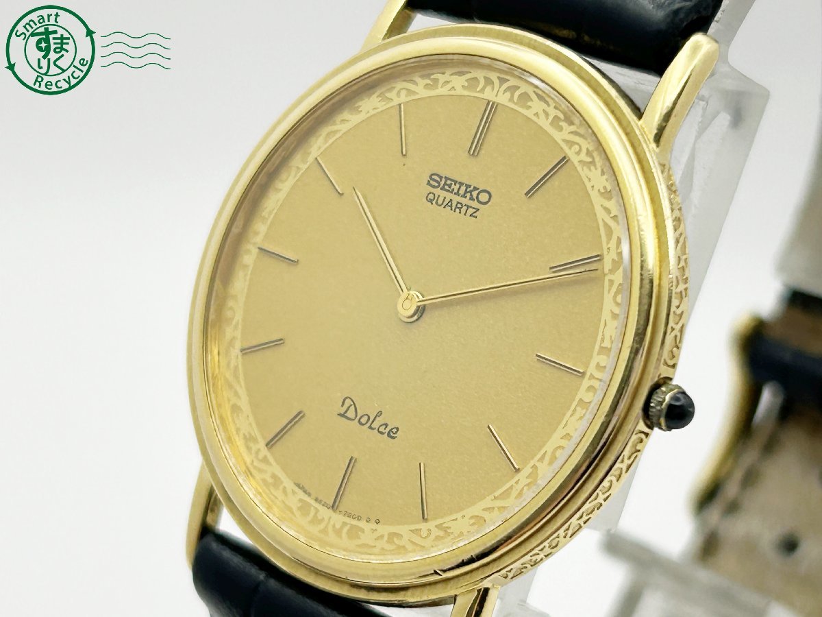 11643936 ◇ 1円～! SEIKO セイコー Dolce ドルチェ 14K SS 9520-7000