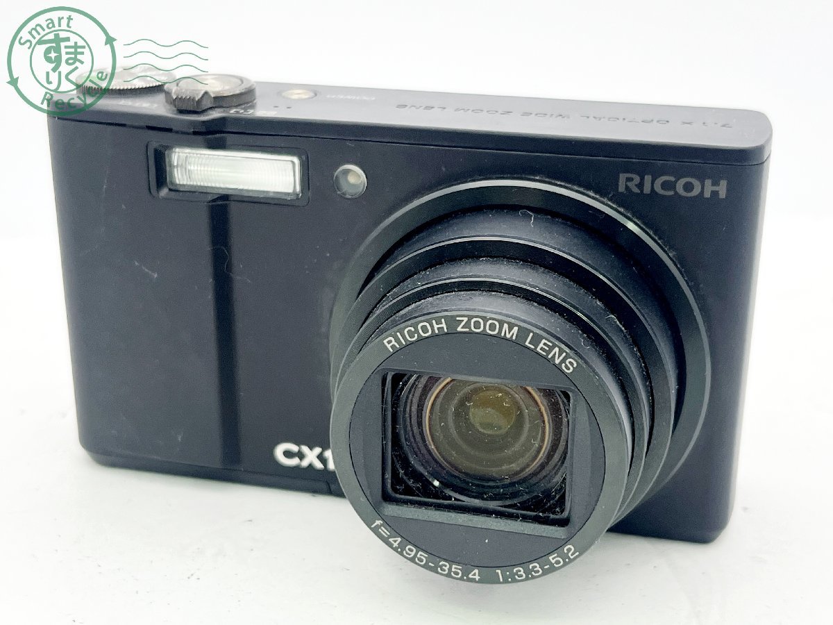 11534753　■ RICOH リコー CX1 デジタルカメラ バッテリー付き 通電未確認 ジャンク カメラ_画像1