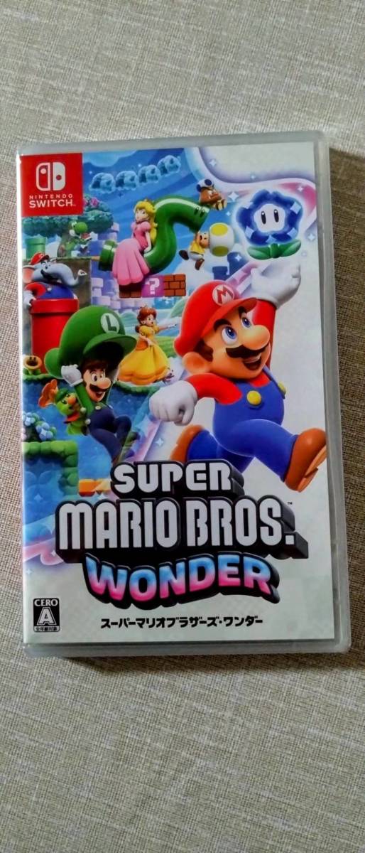 【未開封】Nintendo Switch スーパーマリオブラザーズ ワンダー 【送料無料】 新品/未使用/スイッチ_画像1