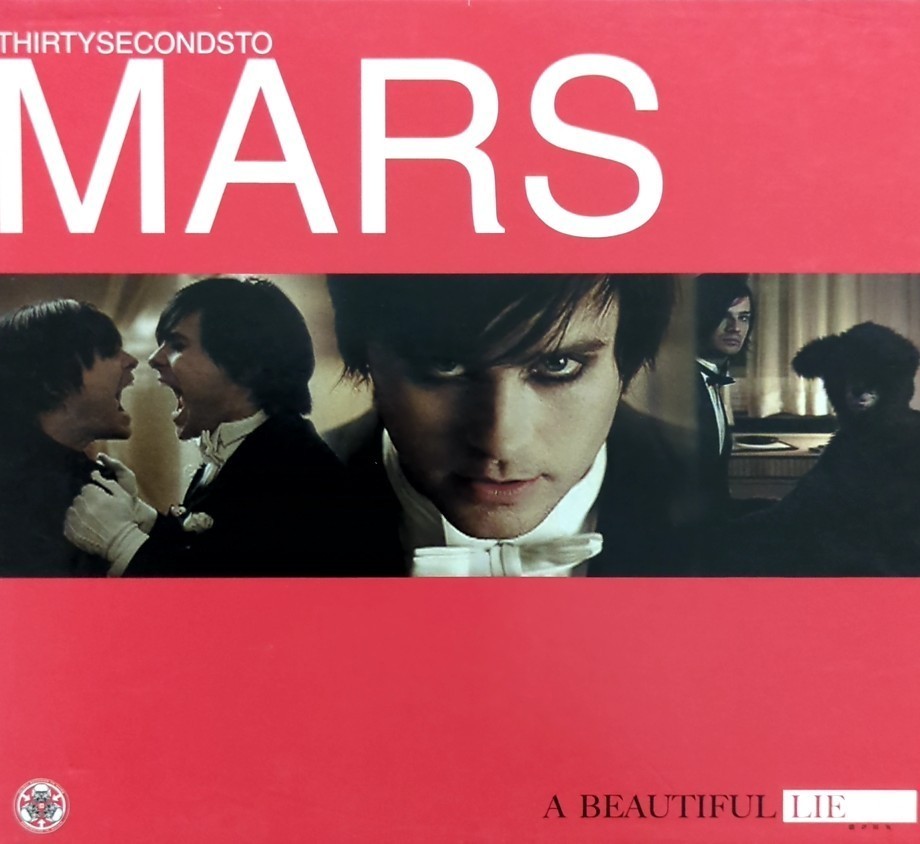 CD サーティー・セカンズ・トゥ・マーズ Thirty Seconds to Mars A Beautiful Lie 2005年 US盤 30 STM ジャレッド・レト_画像1