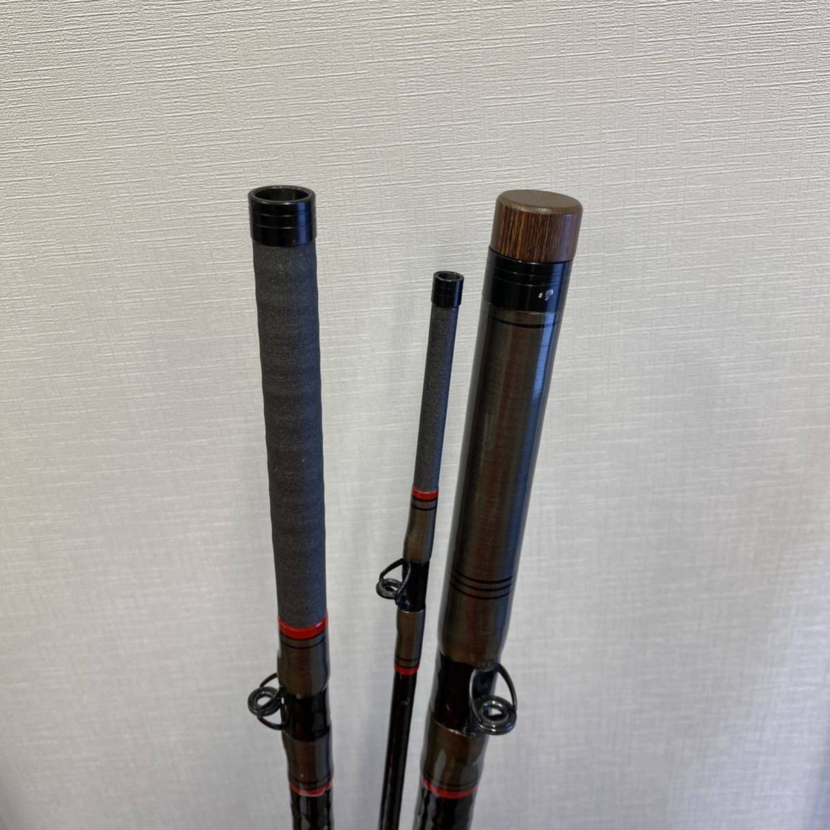 【C-11】※動作未確認 釣り竿2本セット　Daiwa ダイワ　CARBON WHISKER　カーボウィスカー 小笠原 20号 Fuji FPS-26　釣　フィッシング_画像8