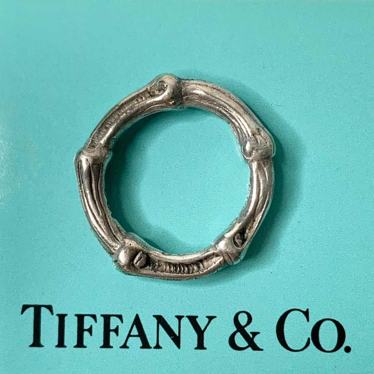 TIFFANY&Co ティファニー バンブー リング ヴィンテージ廃盤 5号 TIFFANY&Co ティファニー バンブー リング ヴィンテージ廃盤 5号