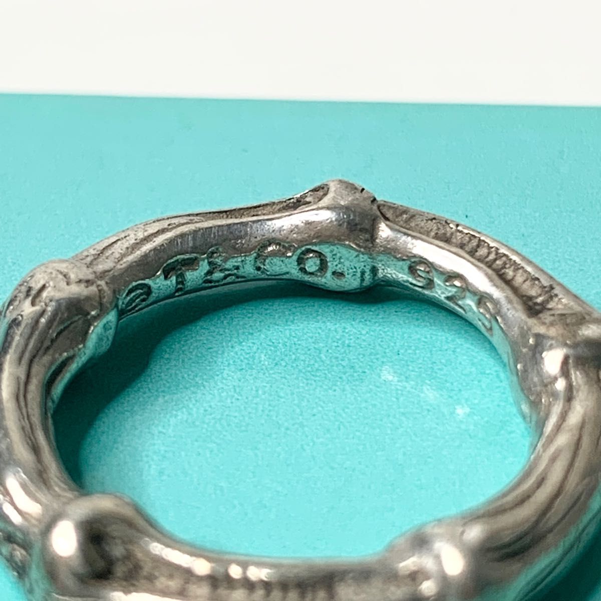 TIFFANY&Co ティファニー バンブー リング ヴィンテージ廃盤 5号 TIFFANY&Co ティファニー バンブー リング ヴィンテージ廃盤 5号