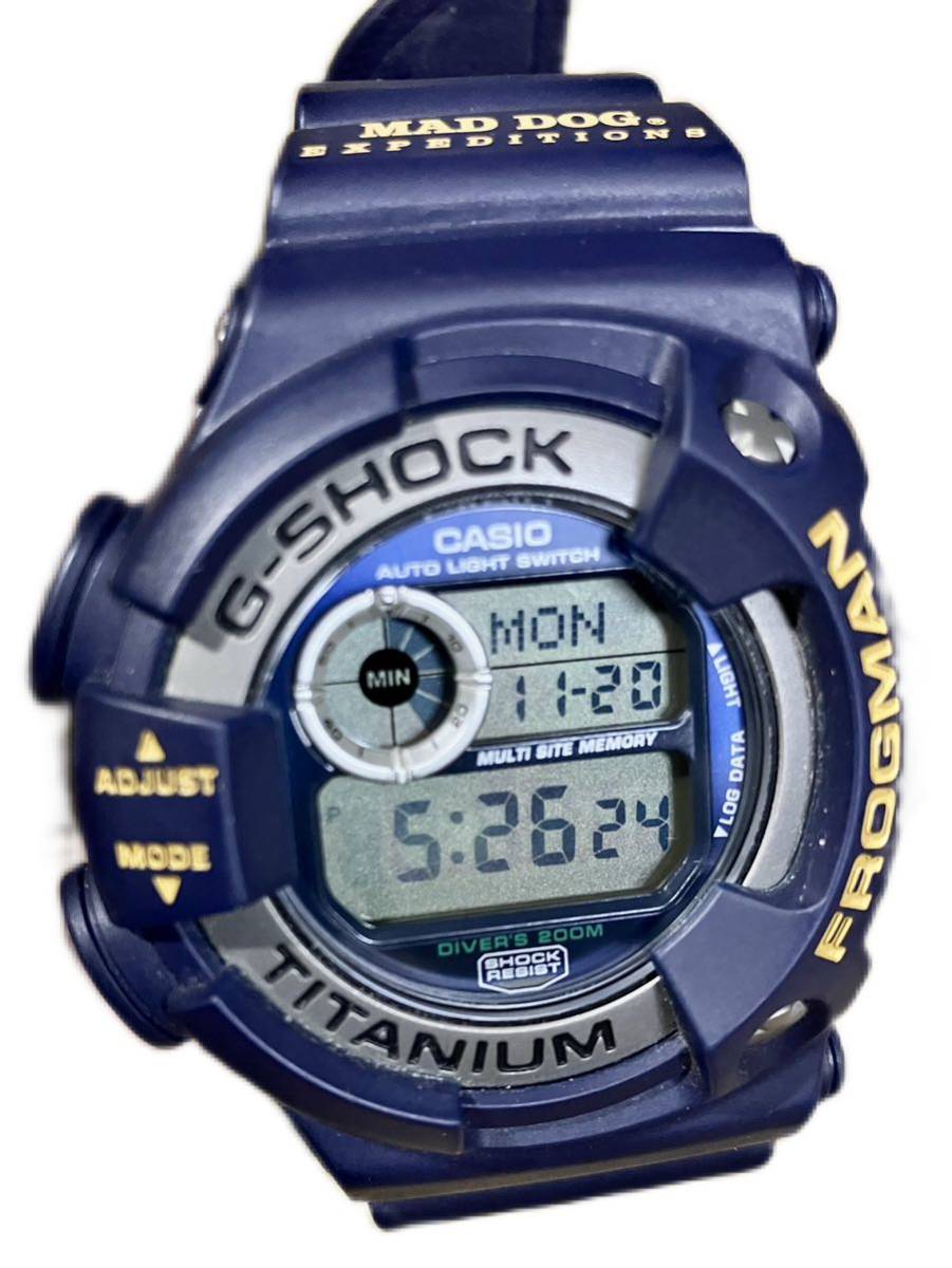 G-SHOCK MAD DOG マッドドッグ フロッグマン DW-9900MD 【美品】_画像1