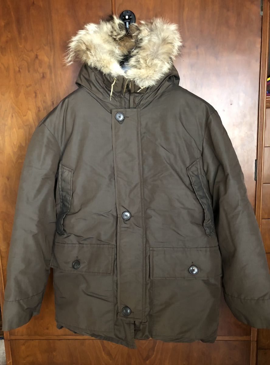 ヴィンテージ70's 黒タグエディーバウアー ポーラーパーカー / Eddie Bauer POLAR PARKA極美品 / カラコラム ダウンパーカー 日の出タグ_画像1