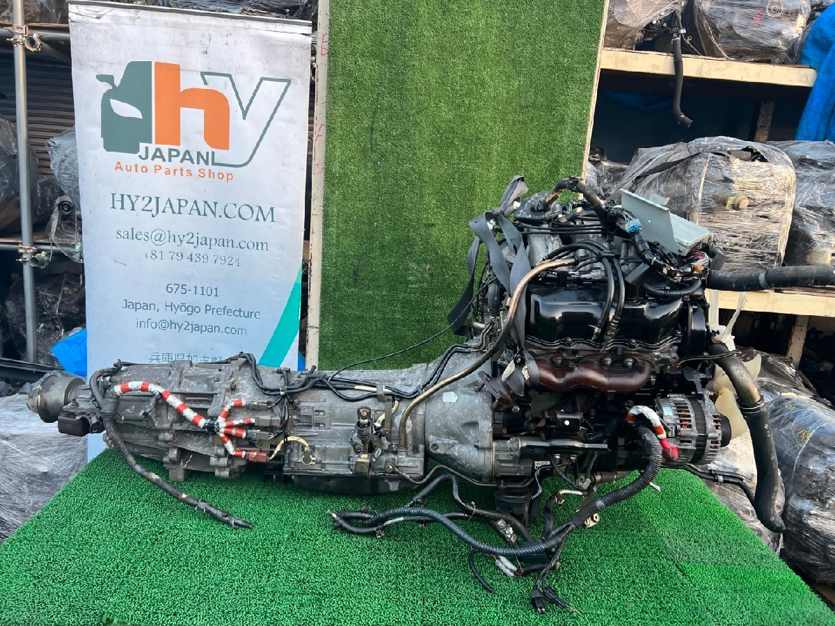  Nissan Elgrand GF-ALWE50 H12 year VG33E engine RE4R01A mission attached used #hyj Okinawa shipping un- possible EN1748